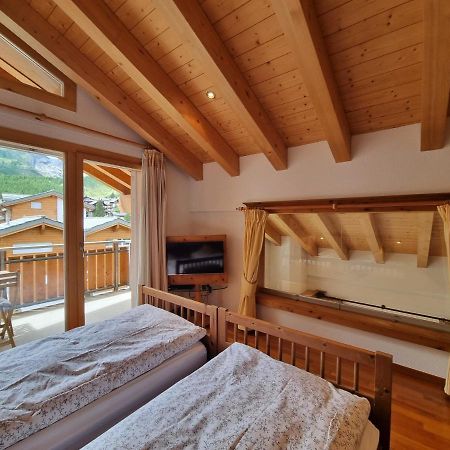 Chalet Haus Perla Saas-Fee Buitenkant foto