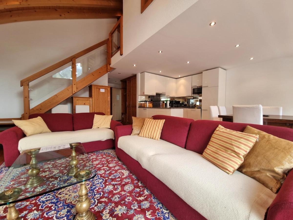 Chalet Haus Perla Saas-Fee Buitenkant foto